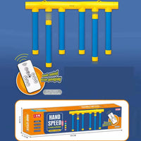 Falling Sticks Catching Game Reflex Challenge Competitive Game Adjustable Falling Speed RC Catching Sticks Game Testing Reaction